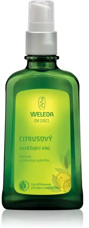Weleda Citrus gaivinančiojo kūno aliejaus moterims, 100 ml