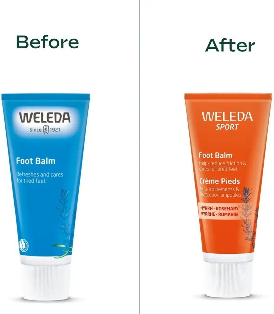 Weleda Sports Foot Balm balzamas pėdoms, 75 ml