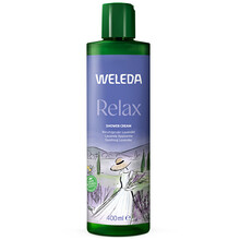 Weleda Relax Soothing Lavender Shower Kreminis atpalaiduojantis dušo kremas, 400 ml