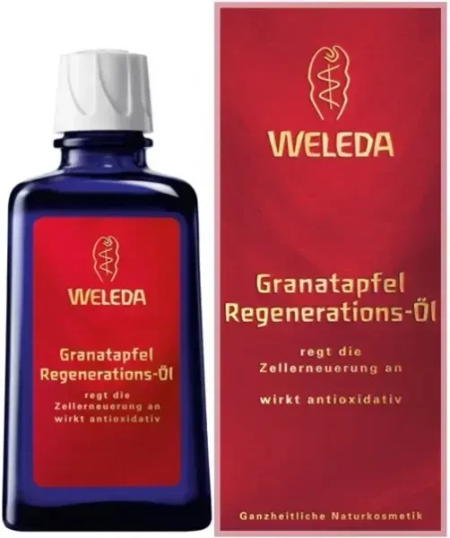 Weleda Granatų regeneruojantis kūno aliejus moterims, 100 ml