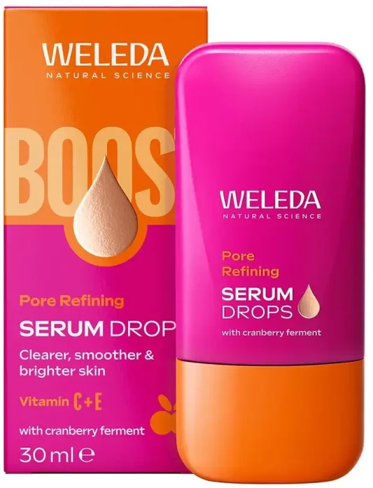 Weleda Boost poras valantys serumo lašai 30ml