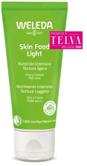 "Weleda Cos Skin Food Light Crema Nutritiva Ligera" kremas labai sausai odai 30ml