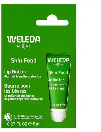 Weleda Cos Pack 6 Ud Lūpų balzamas Skin Food lūpų balzamas 8ml