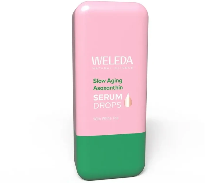 Weleda Boost Slow Aging astaksantino serumo lašai nuo senėjimo su astaksantinu 30 ml