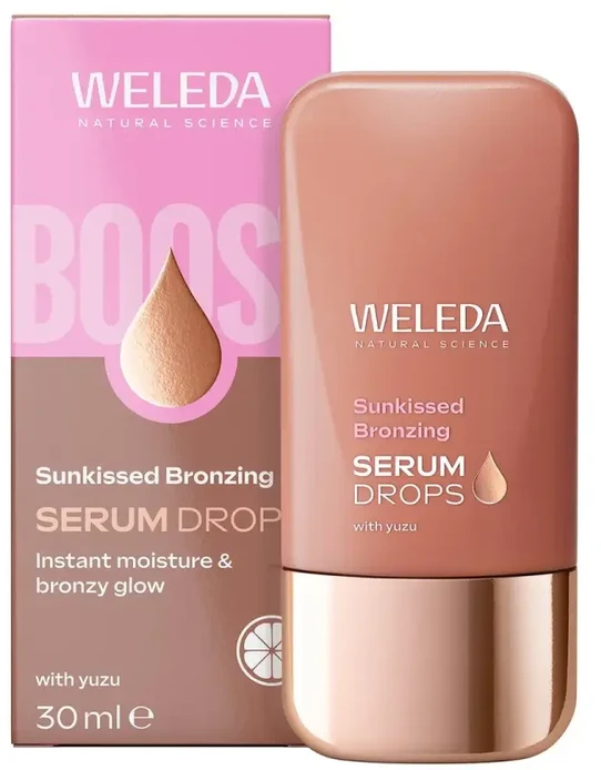 Weleda Boost Sunkissed Bronzing bronzantinio serumo lašai 30 ml