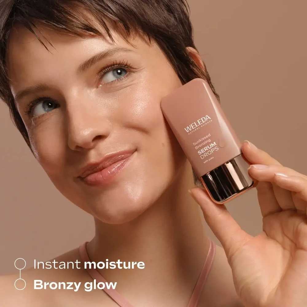 Weleda Boost Sunkissed Bronzing bronzantinio serumo lašai 30 ml