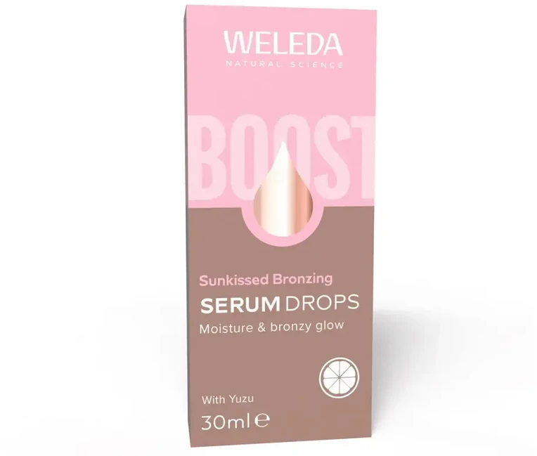 Weleda Boost Sunkissed Bronzing bronzantinio serumo lašai 30 ml