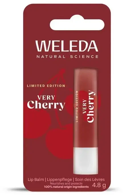 Weleda Lūpų pieštukas „Very Cherry“ (lūpų pieštukas) 4,8 g