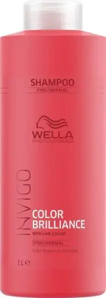 Šampūnas dažytiems ploniems plaukams Wella Invigo Color Brilliance Fine to Medium Coloured Hair Šampūnas 1000ml