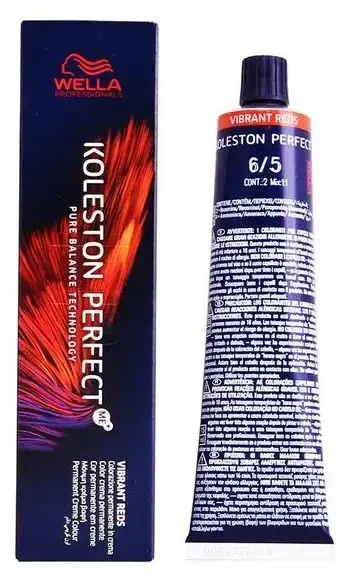 "Wella Koleston Perfect Me+ 55/65 Vibrant Reds" plaukų dažai 60 ml