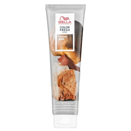Kaukė suteikianti atspalvį plaukams Wella Color Fresh Mask 150 ml - Caramel Glaze
