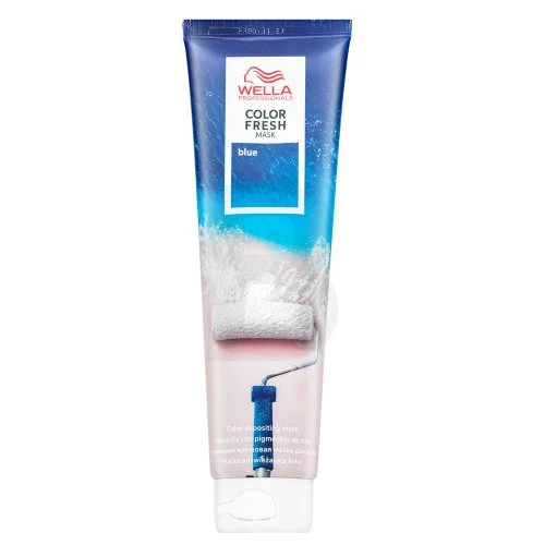 Kaukė suteikianti atspalvį plaukams Wella Color Fresh Mask 150 ml - Mėlyna