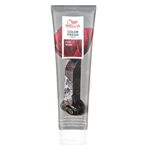 Kaukė suteikianti atspalvį plaukams Wella Color Fresh Mask 150 ml - Rose Blaze