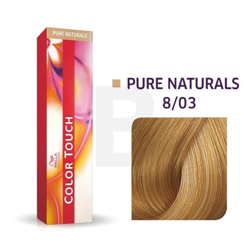 Wella Professionals Color Touch Pure Naturals 8/03, 60 ml