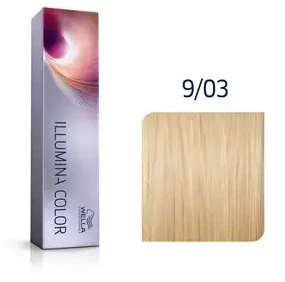 Wella Professionals Illumina Color Profesionali nuolatinė plaukų dažų 9/03 60 ml