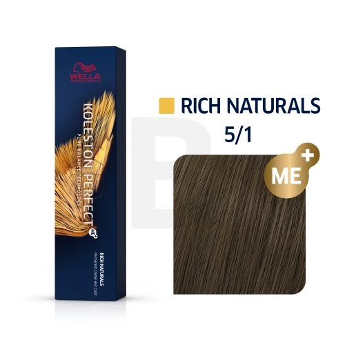 Wella Koleston Perfect Me+ plaukų dažai 60ml - 5/1