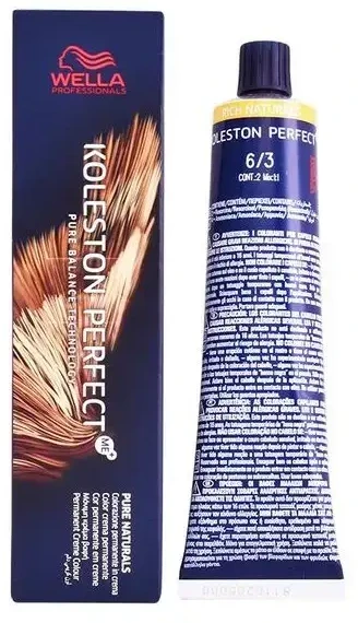 Wella Profesionalūs Koleston Perfect Me+ Pure Naturals 6/3 60 ml