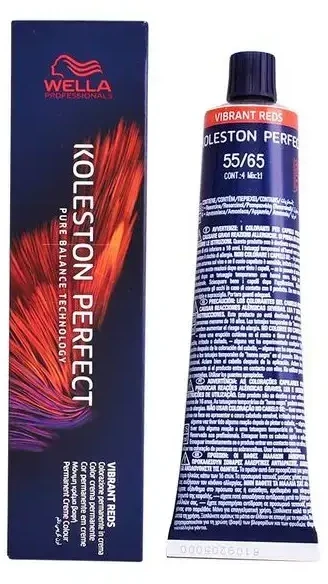 "Wella Koleston Perfect Me+ 77/44 Vibrant Reds" plaukų dažai 60ml