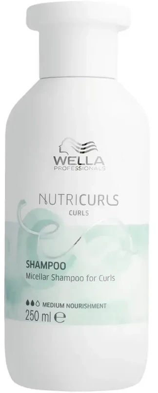 Wella Professionals NutriCurls Micellar Shampoo micelinis šampūnas garbanotiems plaukams, 250 ml