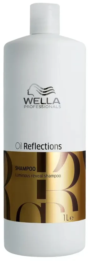 Švytėjimą išryškinantis šampūnas Wella Oil Reflections Šampūnas 1000ml