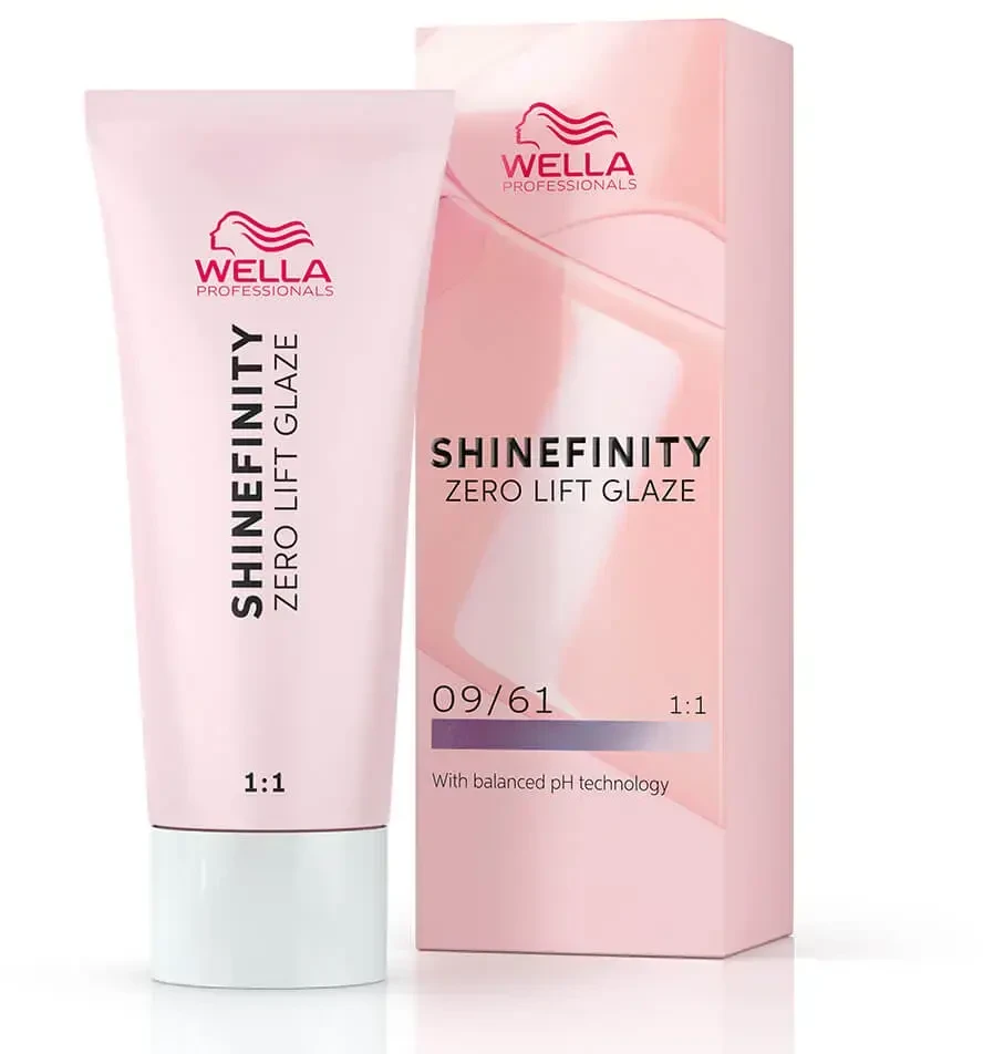 Plaukų dažai Wella Professionals Shinefinity Glaze 60ml - 09/61