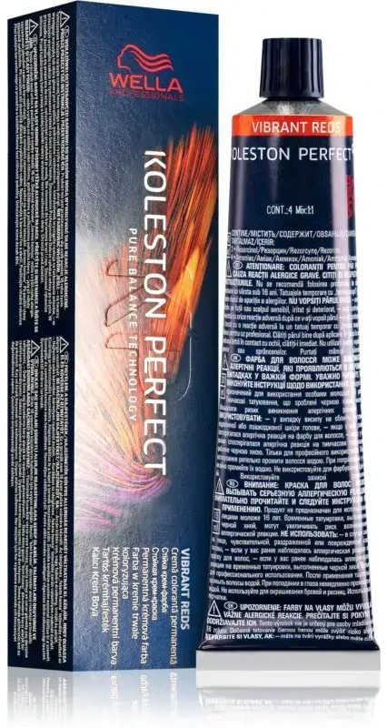 Wella Koleston Perfect Me+ Vibrant Reds plaukų dažai 60ml