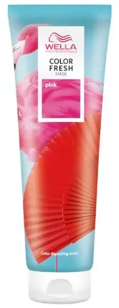 Wella Sebastian Professional Color Fresh kaukė plaukams, rožinė, 150 ml