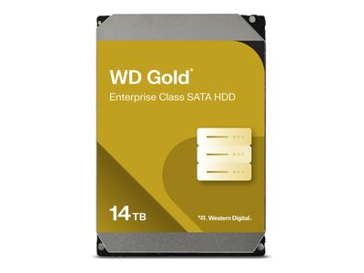 „SanDisk WD Gold 14TB SATA 6Gb/s 3,5 colio 512MB cache 7200rpm vidinis, atitinkantis RoHS reikalavimus, įmonės lygio kietasis diskas (Bulk)