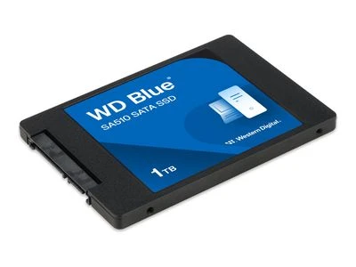 WD Mėlyna SA510 SSD 1TB SATA III 6Gb/s korpusas 2.5" 7mm vidinė vienguba pakuotė, maitinama „SANDISK“