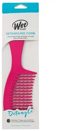 Wet Brush Wet Detangling Šukos Plaukų šukos Rožinė