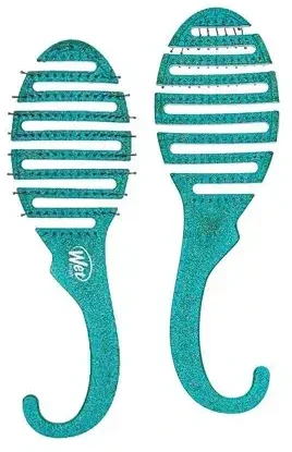 Wet Brush Wet Wet Shower Detangler - Glitter Teal