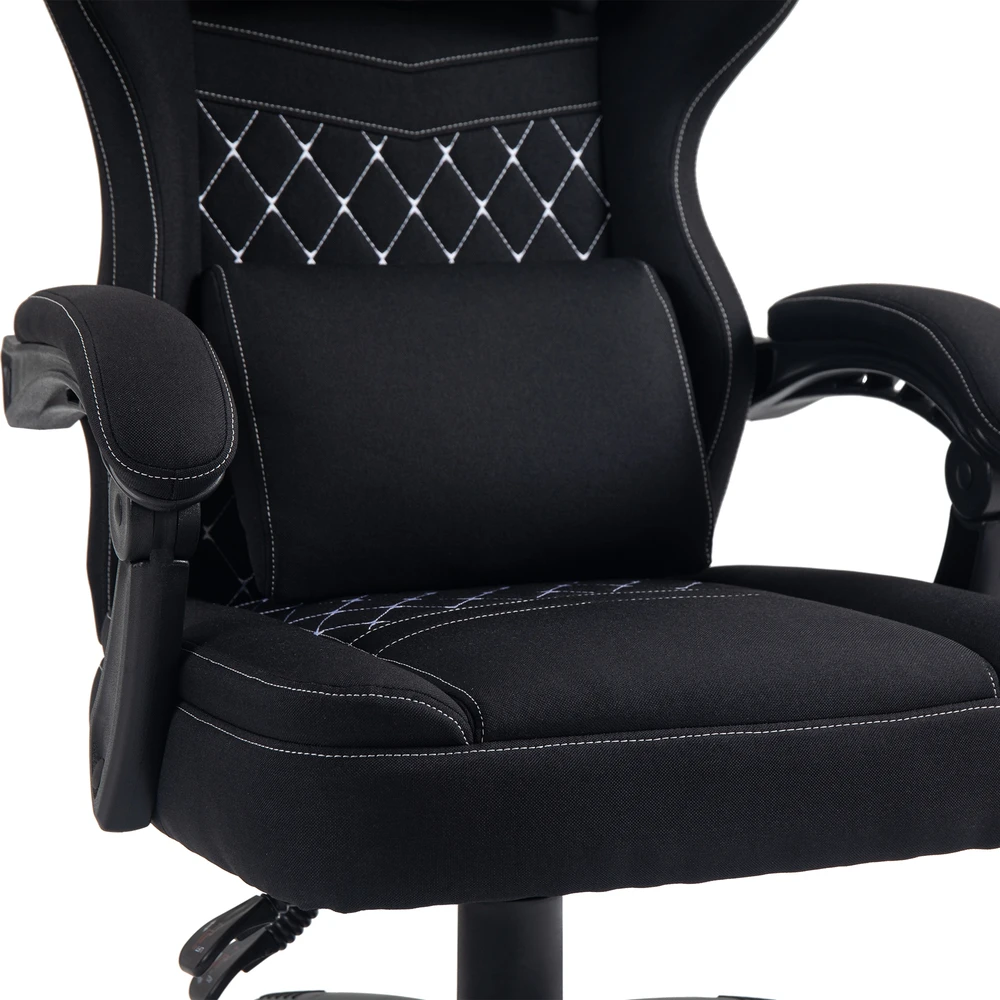 White Shark Baltas Shark Baltas Shark AUSTIN Gaming Chair Juodas
