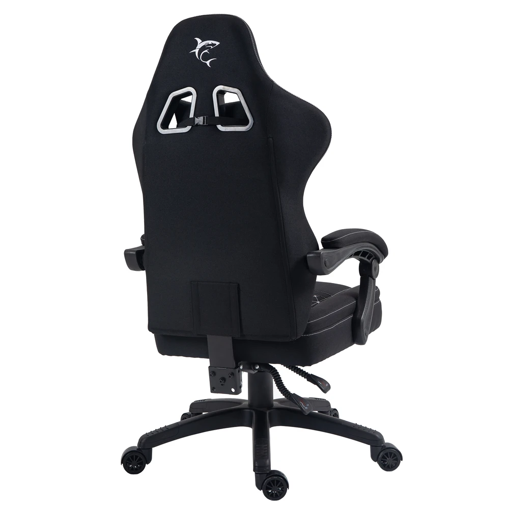 White Shark Baltas Shark Baltas Shark AUSTIN Gaming Chair Juodas