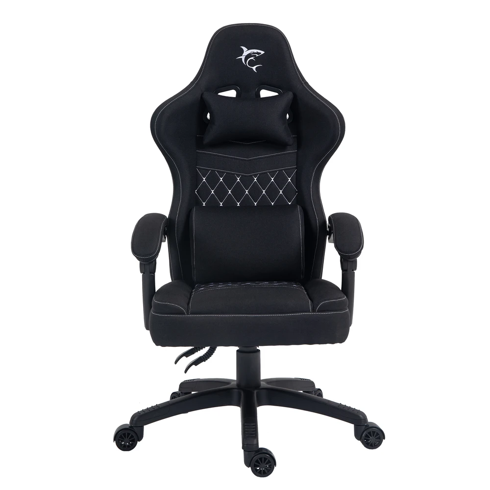 White Shark Baltas Shark Baltas Shark AUSTIN Gaming Chair Juodas