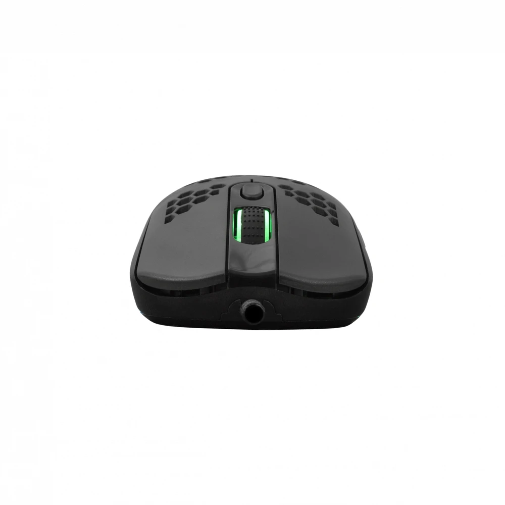 Itin lengva žaidimų pelė White Shark Galahad Black, 72g