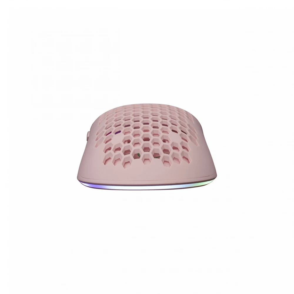 Itin lengva žaidimų pelė White Shark Galahad Pink, 72g