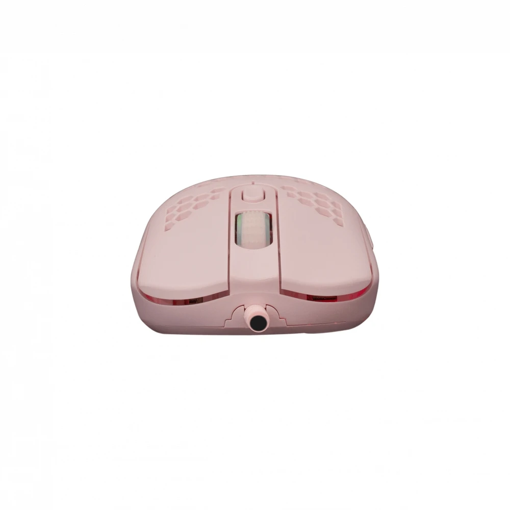 Itin lengva žaidimų pelė White Shark Galahad Pink, 72g