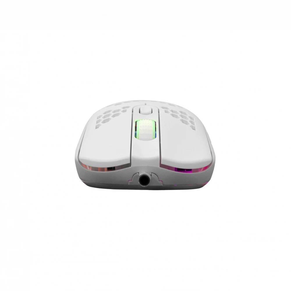 Itin lengva žaidimų pelė White Shark Galahad White, 72g