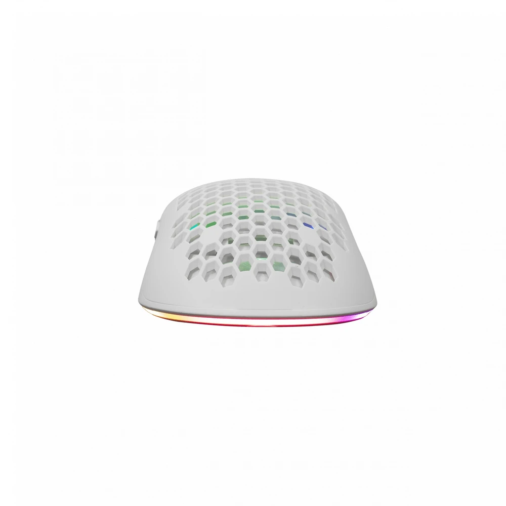 Itin lengva žaidimų pelė White Shark Galahad White, 72g