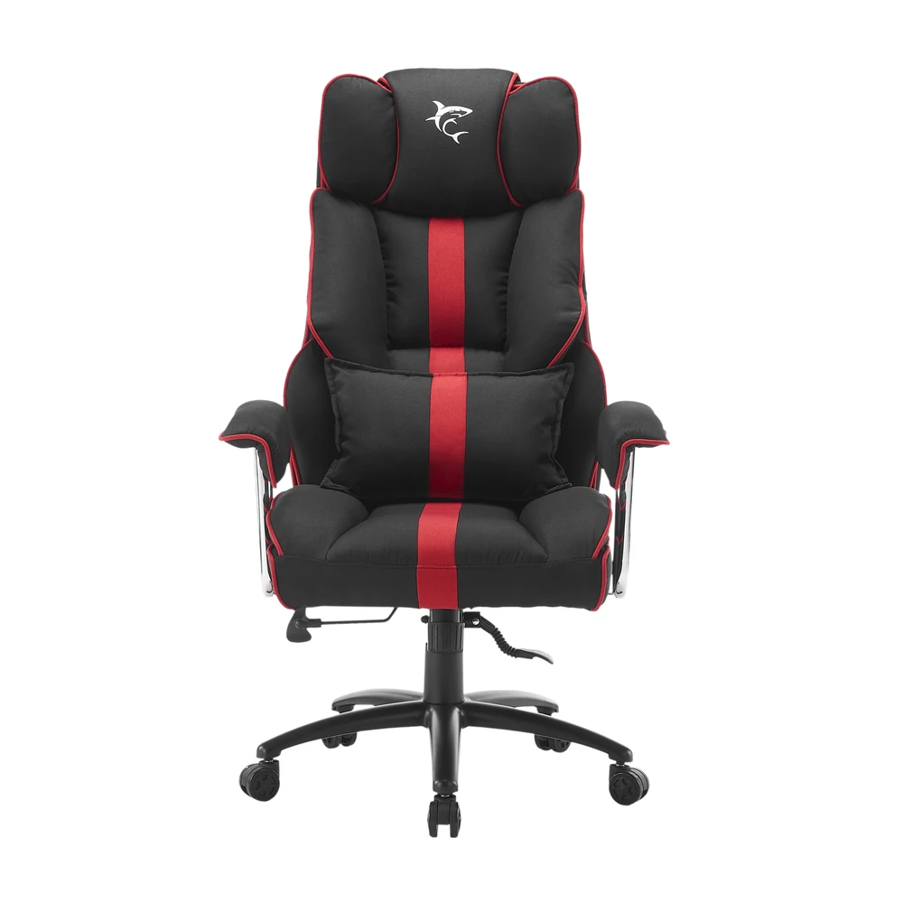 White Shark Baltas Shark Baltas Shark LE MANS Gaming Chair juodas/red