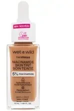 Wet n Wild Bare Focus Niacinamido odos atspalvio makiažas