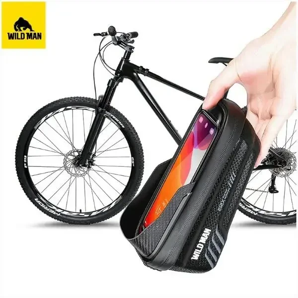 WILDMAN ME2 Dviračio krepšys/Mount Frame Bag juodos spalvos