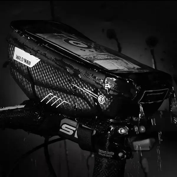 SAKWA WILDMAN HARDPOUCH BIKE MOUNT S Juodas