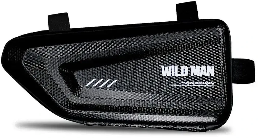 Forever Universalus telefono laikiklis WILDMAN E4 1,5L 4"- 7" dviračiui su užtrauktuku juodas