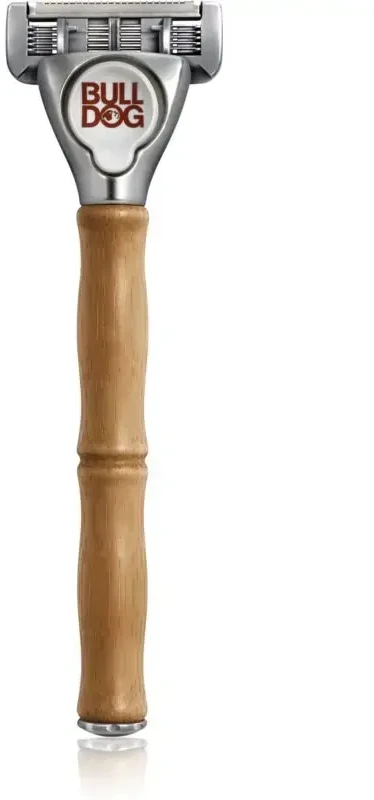 Bulldog Originalus bambuko skustuvas + 2 atsarginės galvutės