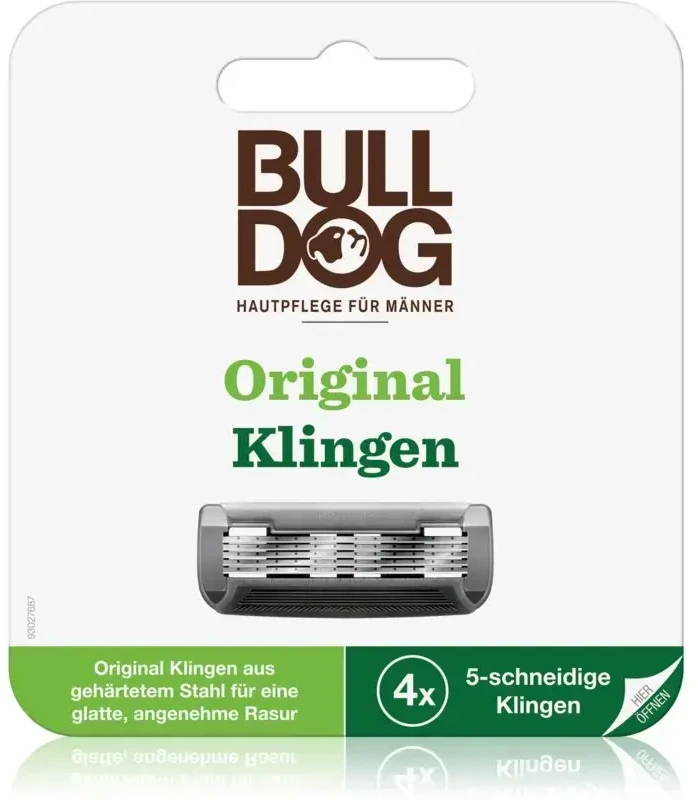 Originalios atsarginės „Bulldog“ galvutės, 4 vnt.
