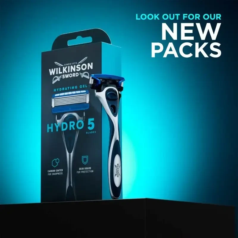 „Wilkinson Sword Hydro 5“ skustuvas su dviem keičiamomis galvutėmis