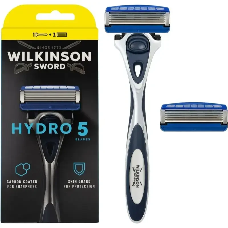 „Wilkinson Sword Hydro 5“ skustuvas su dviem keičiamomis galvutėmis