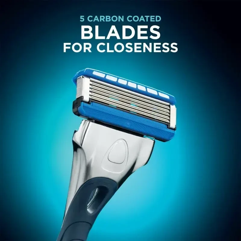 „Wilkinson Sword Hydro 5“ skustuvas su dviem keičiamomis galvutėmis
