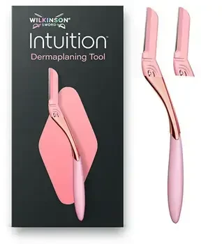 Wilkinson Sword Wilkinson Intuition Dermaplaning Tool profesionalus dermaplaningo įrankis + 2 atsarginiai peiliukai